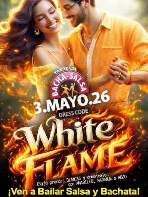 Tardeada Bacha-Salsa WHITE FLAME